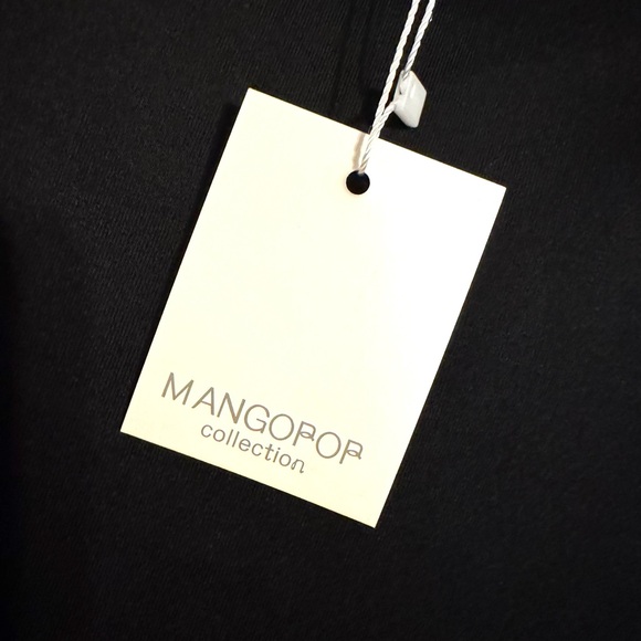 NWT Elegant Black V-Neck Bodysuit  XXLARGE   #C - Picture 9 of 9